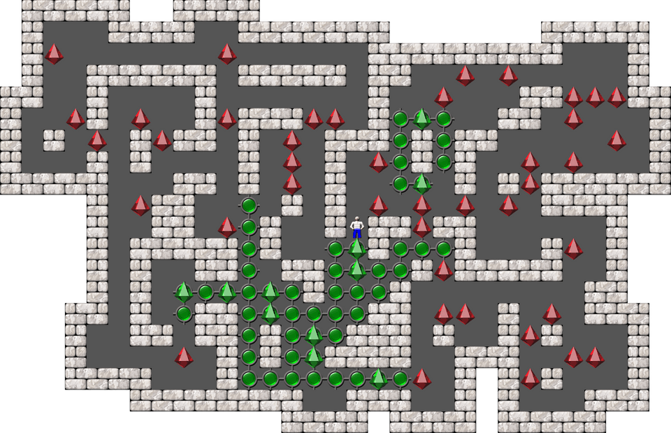 Сокобан Thinking Rabbit Arranged уровень 550